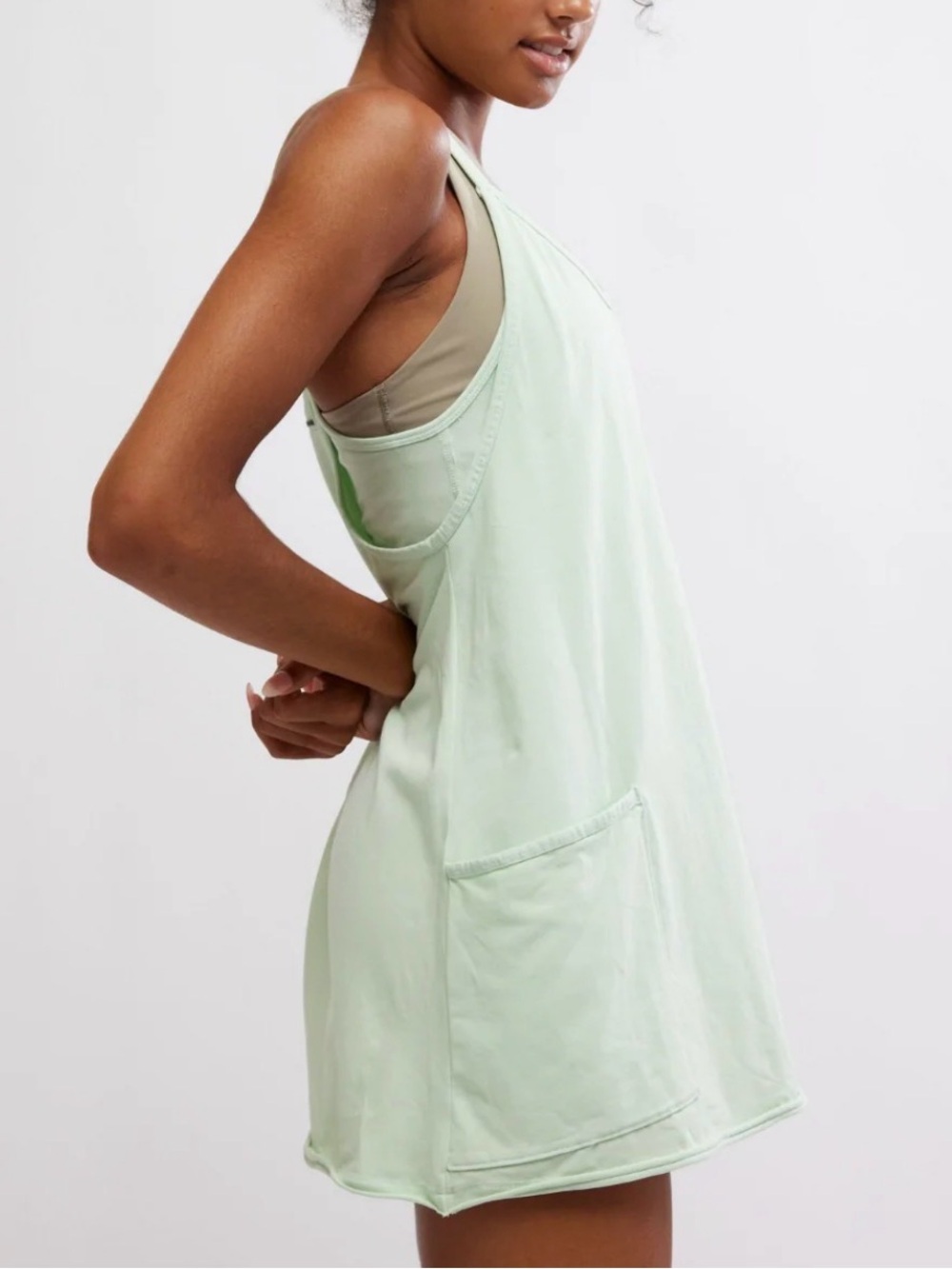 Sun Dry Hot Shot Romper Sz L Mint Trendy Comfy Travel Dorm Ready